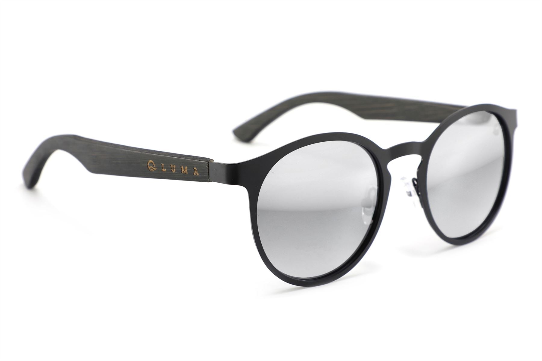 Luma Sunglasses - St Ives - Black/Silver - Luma Eyewear