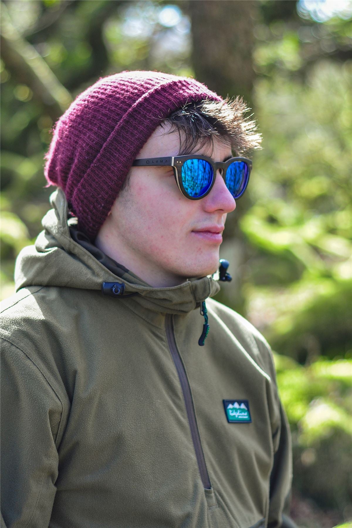 Luma Sunglasses - Huxham - Blue - Luma Eyewear