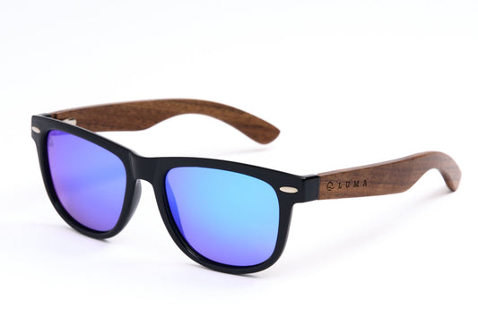 Luma Sunglasses - Wistmans - Black/Blue - Luma Eyewear