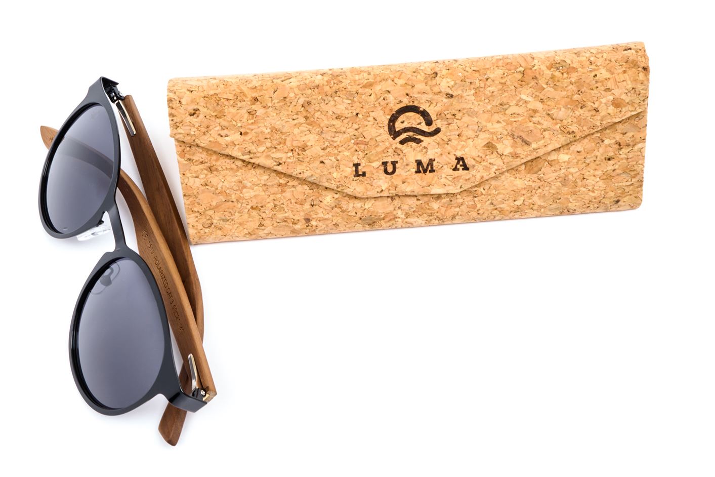 Luma Sunglasses - Cork Case - Cork - Luma Eyewear