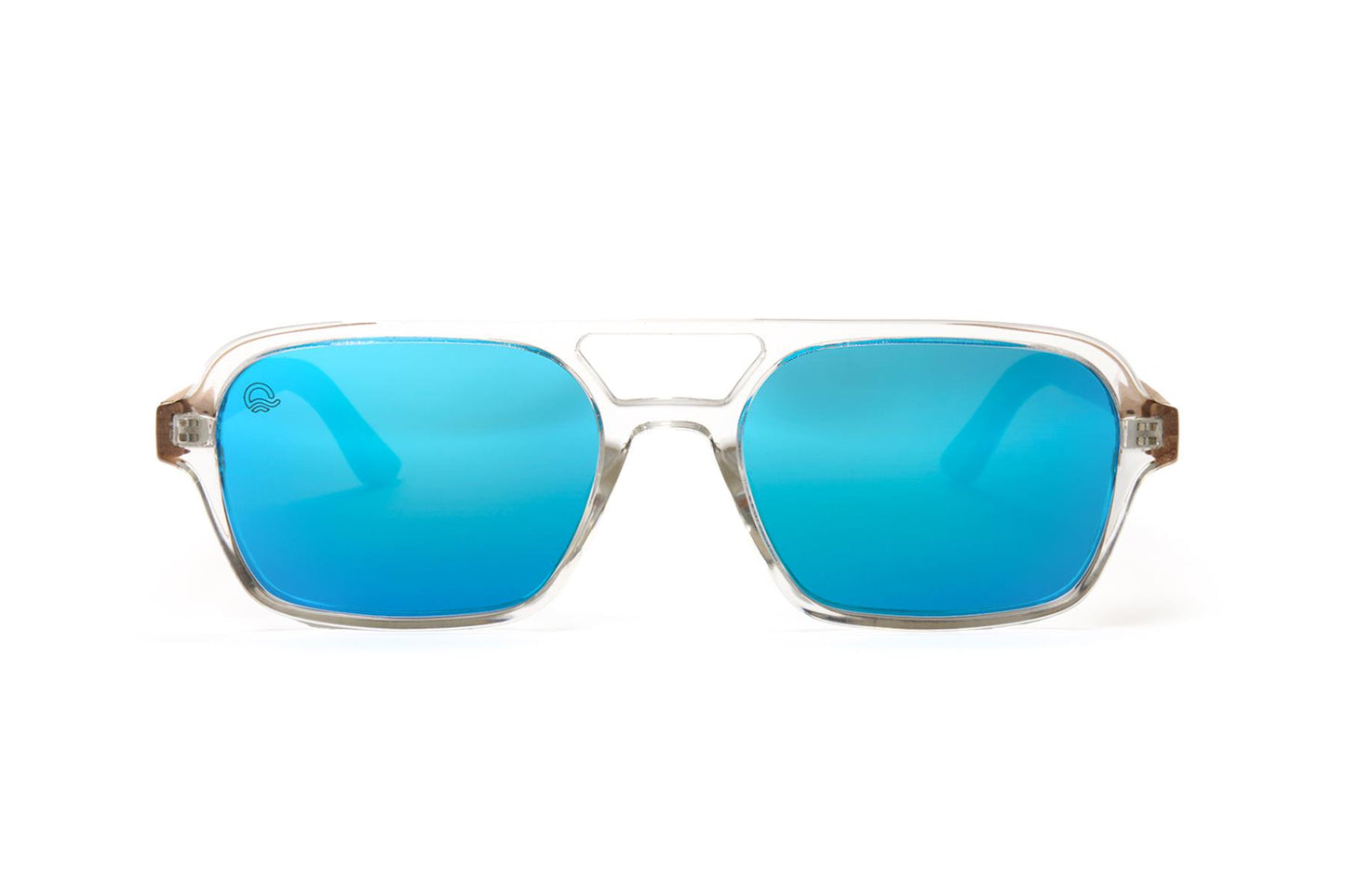 Luma Sunglasses - Bantham - Clear/Blue - Luma Eyewear