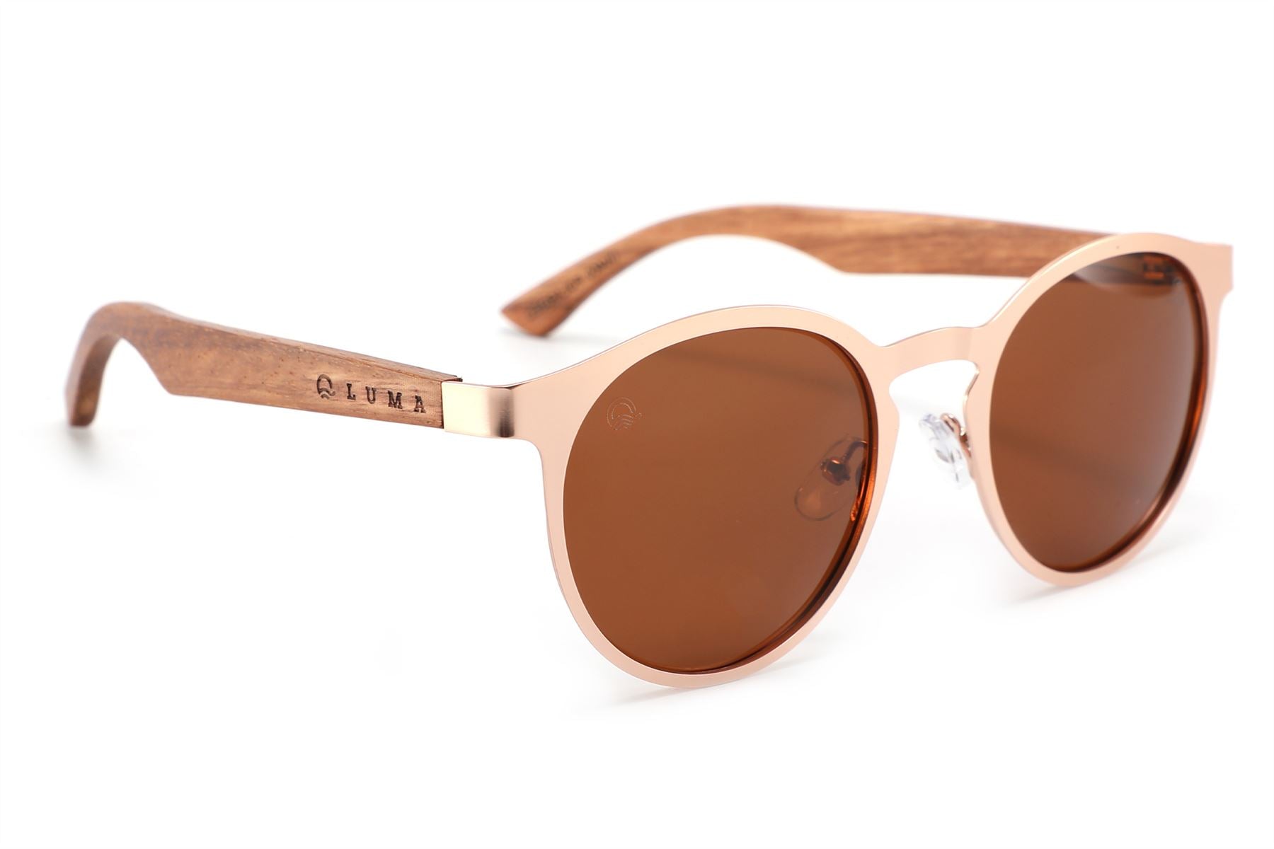 Luma Sunglasses - St Ives - Rose Gold - Luma Eyewear