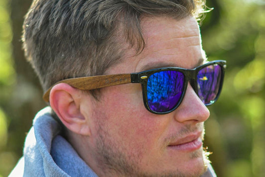 Luma Sunglasses - Wistmans - Black/Blue - Luma Eyewear
