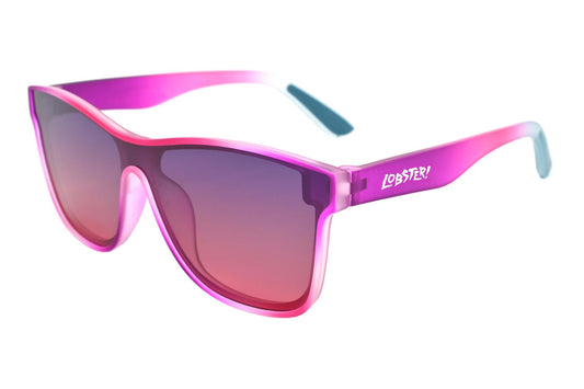 Lobster Eyewear Unisex Sunglasses Prawn Purse - Pink