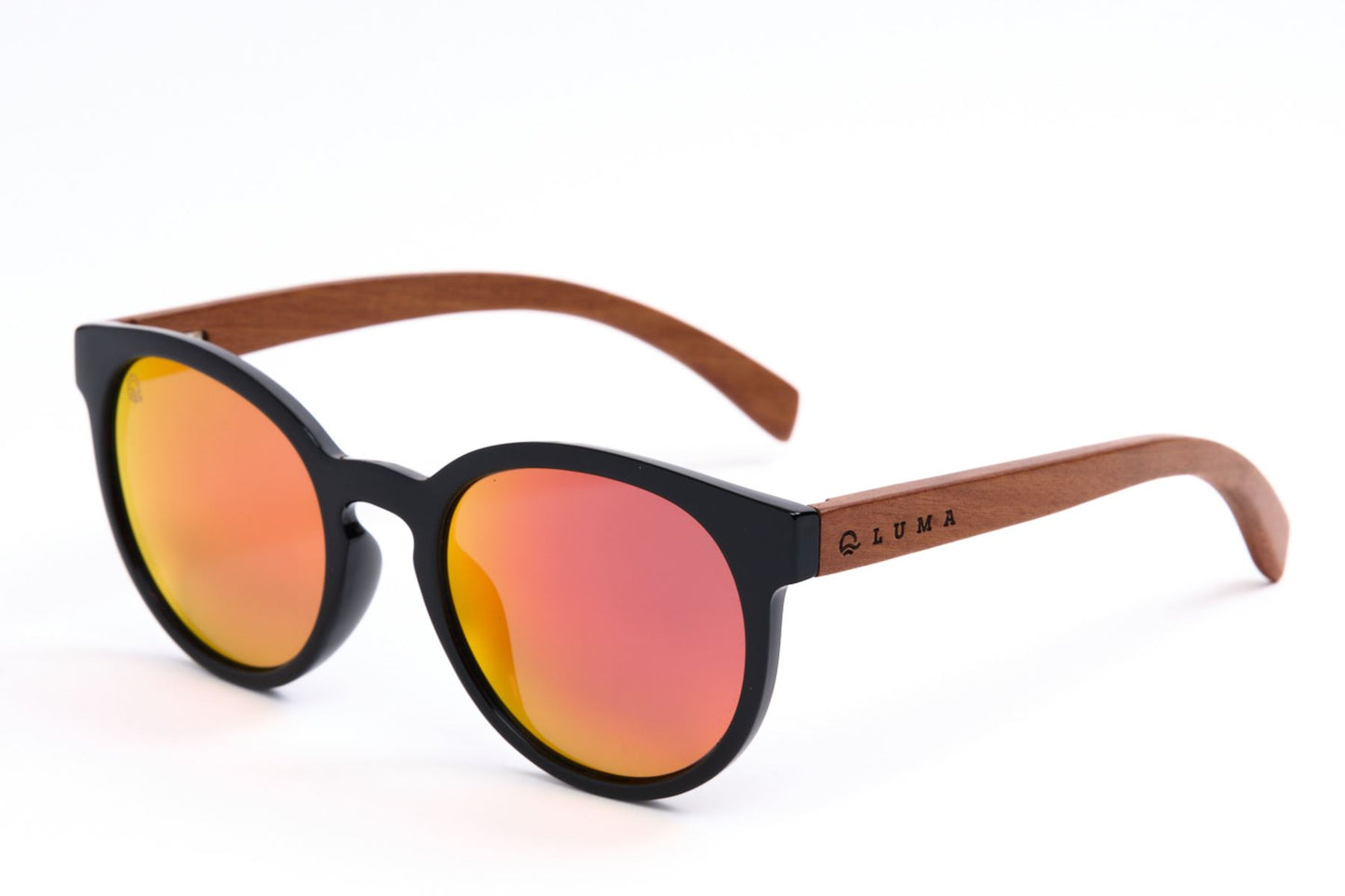 Luma Sunglasses - Tidepool - Black/Fire