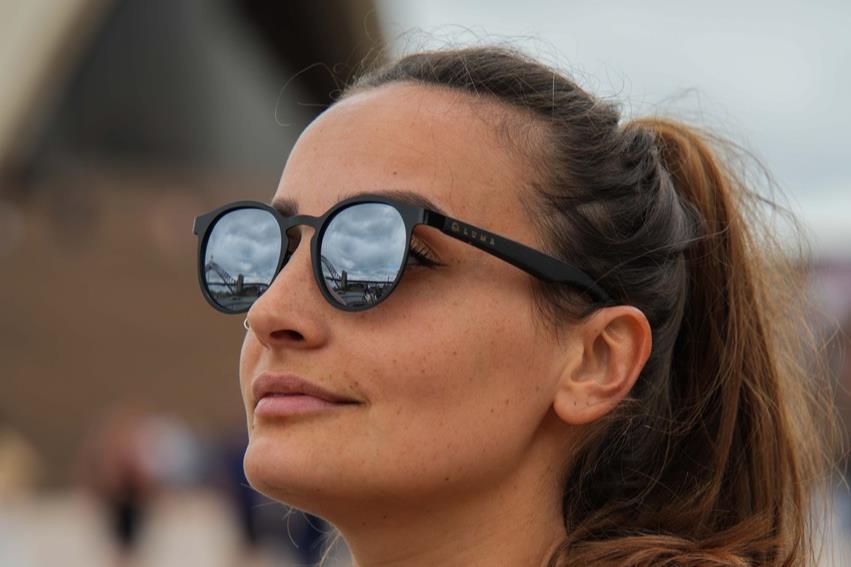 Luma Sunglasses - St Ives - Black/Silver