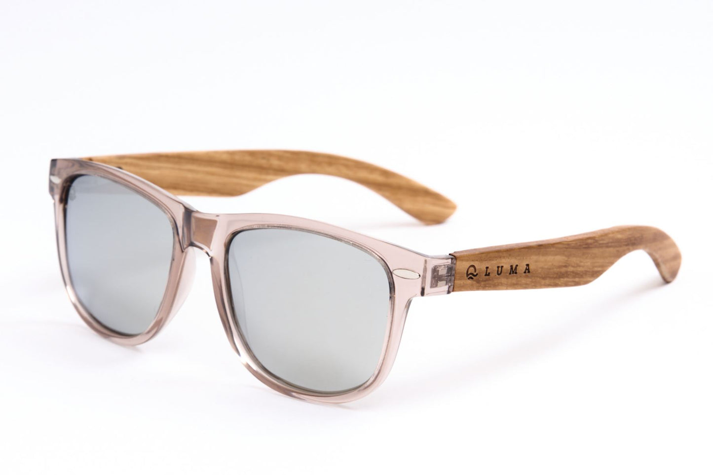 Luma sustainable sunglasses Beachcomber Smoke