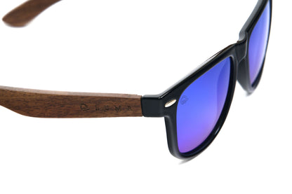 Luma Sunglasses - Wistmans - Black/Blue - Luma Eyewear
