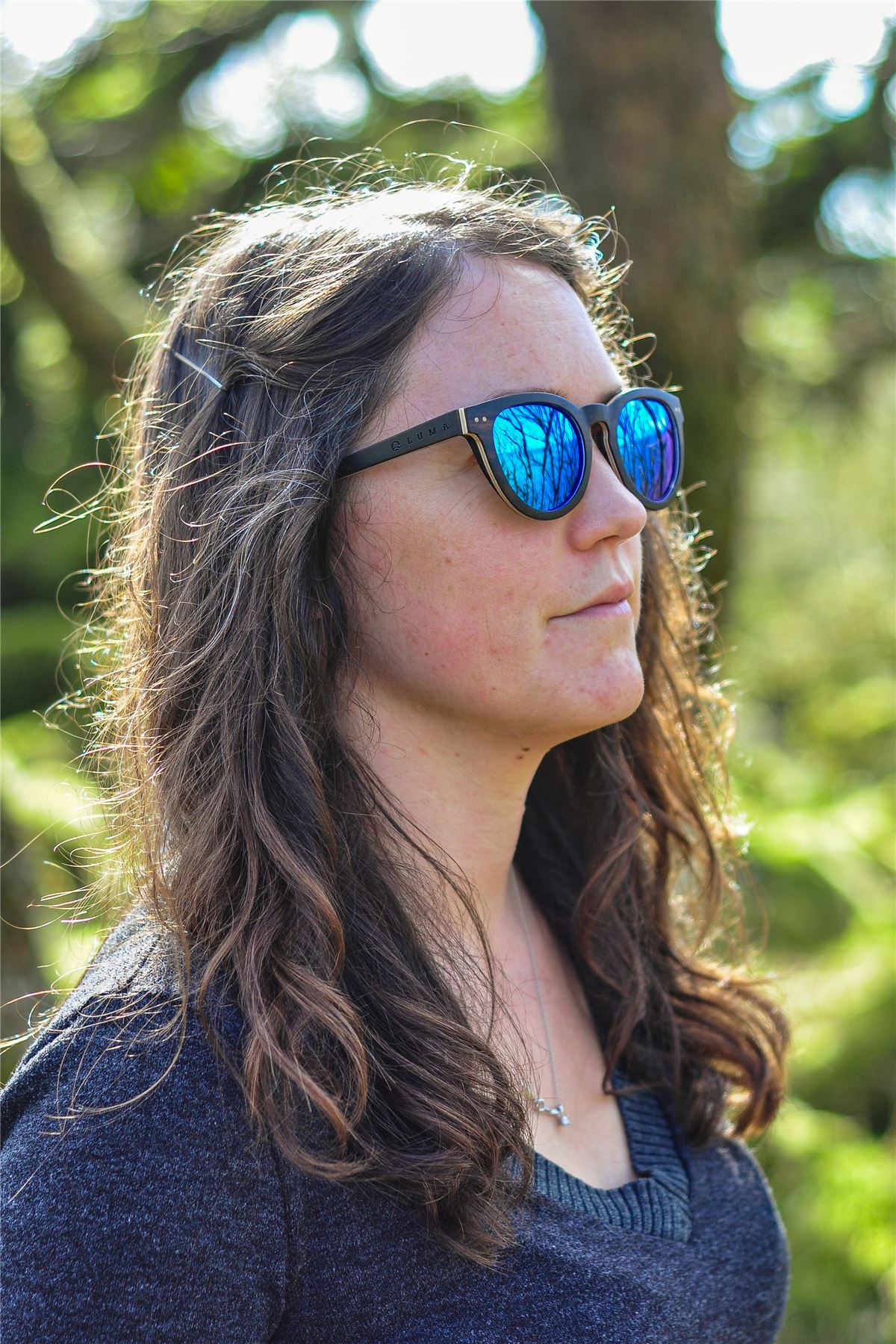 Luma Sunglasses - Huxham - Blue - Luma Eyewear