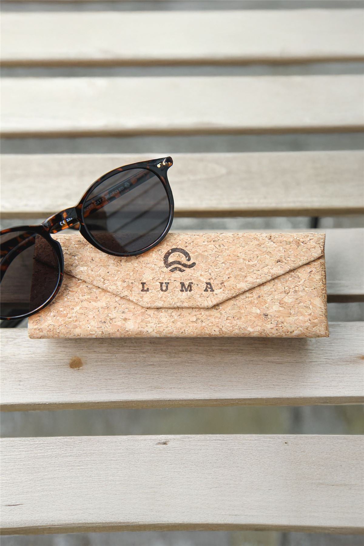 Luma Sunglasses - Cork Case - Cork - Luma Eyewear
