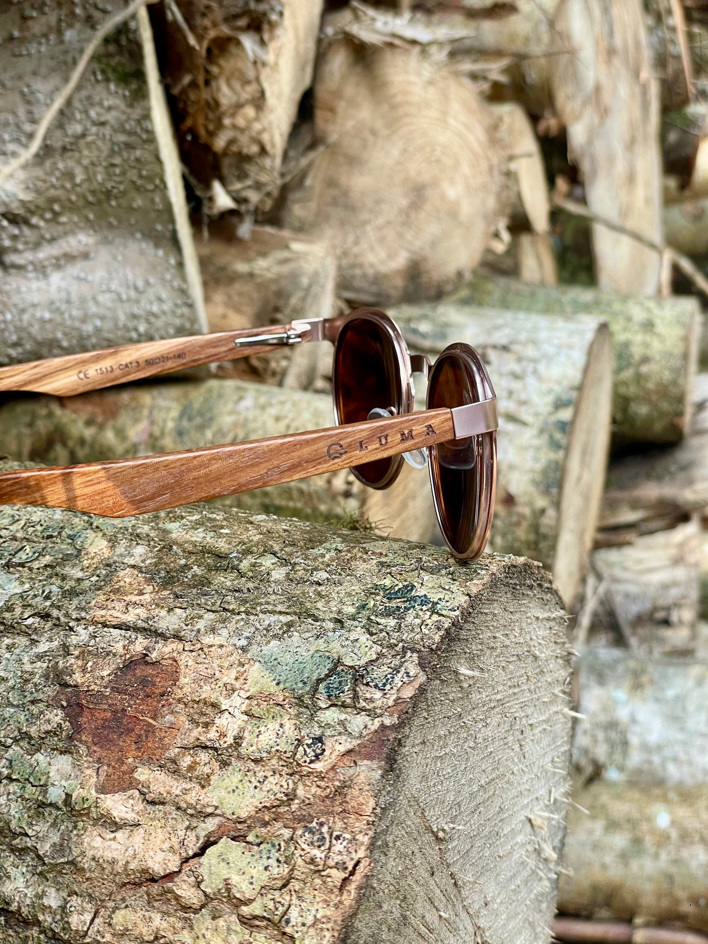 Luma Sunglasses - St Ives - Rose Gold