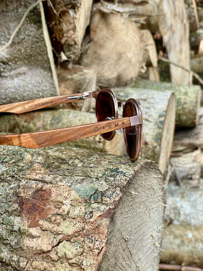Luma Sunglasses - St Ives - Rose Gold