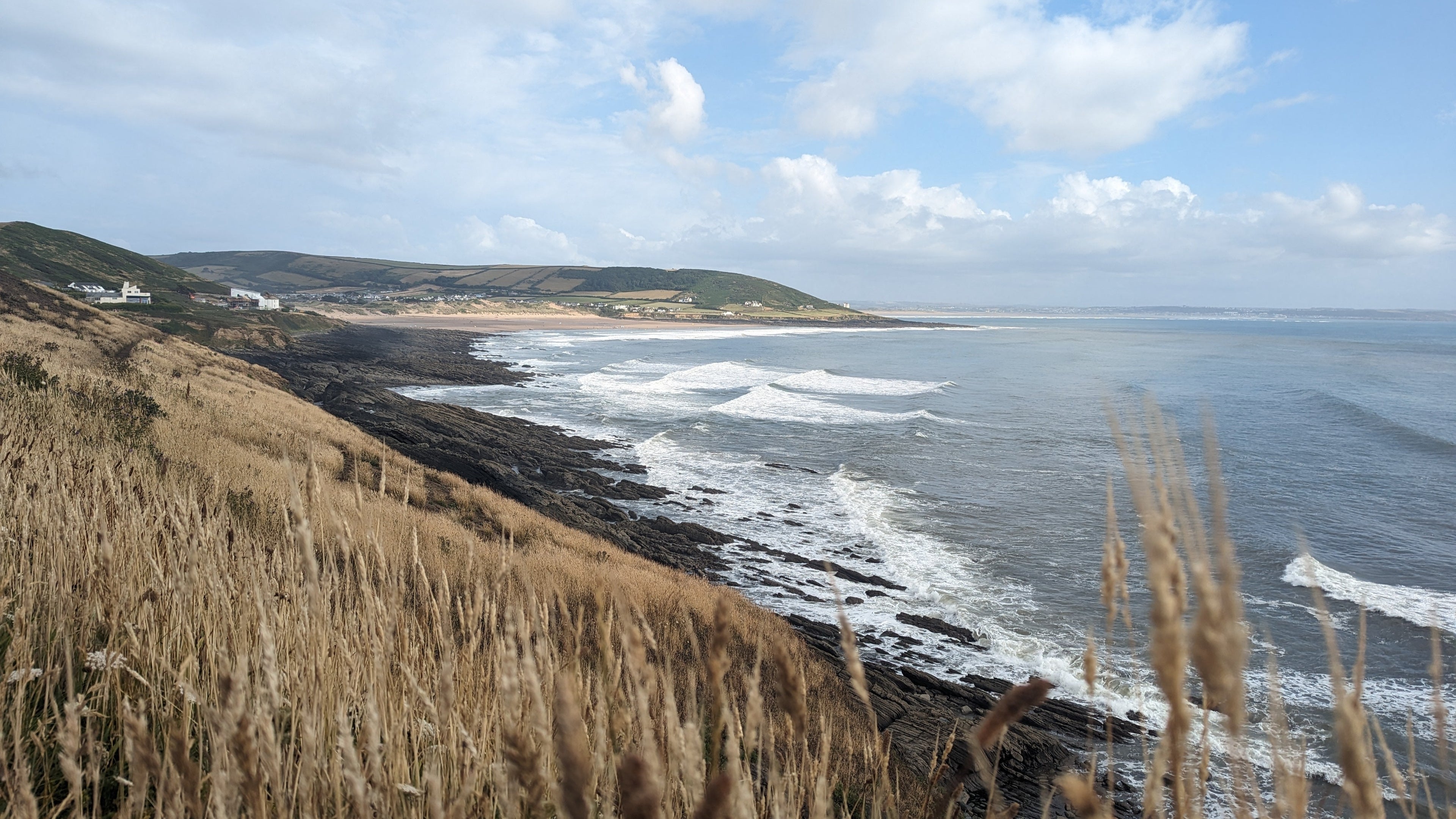 Croyde beach wave devon