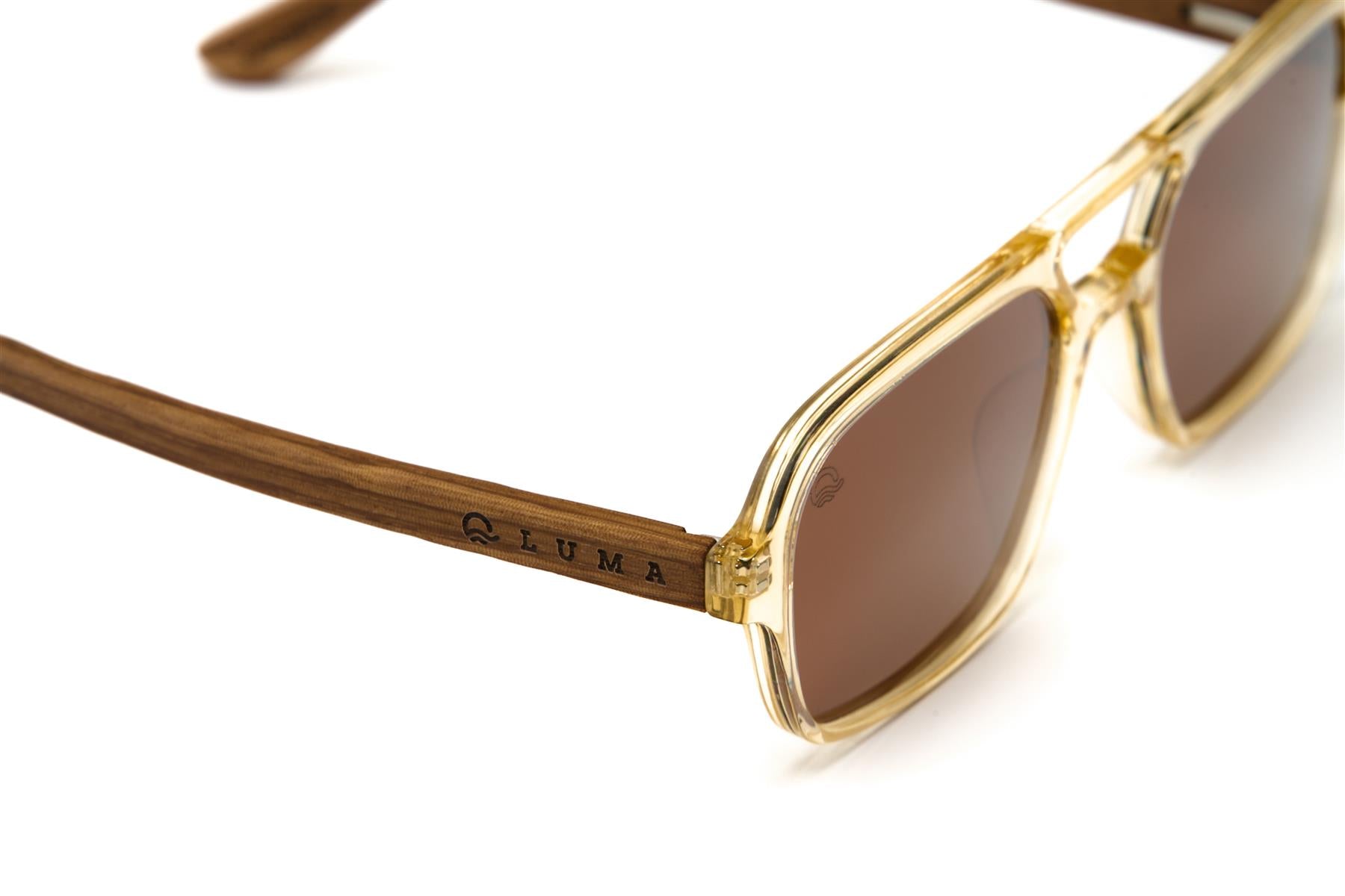 Luma Sunglasses - Bantham - Amber - Luma Eyewear
