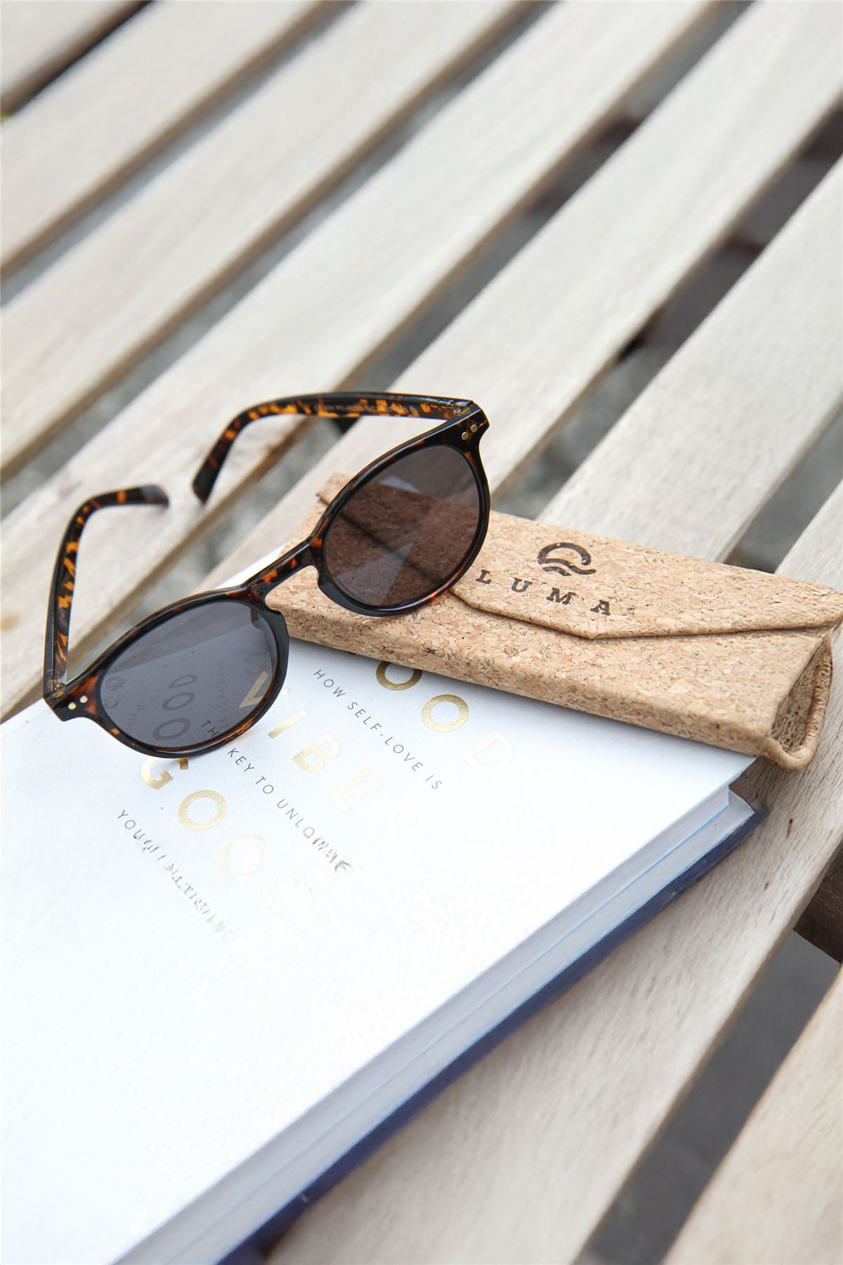 Luma Sunglasses - Cork Case - Cork - Luma Eyewear