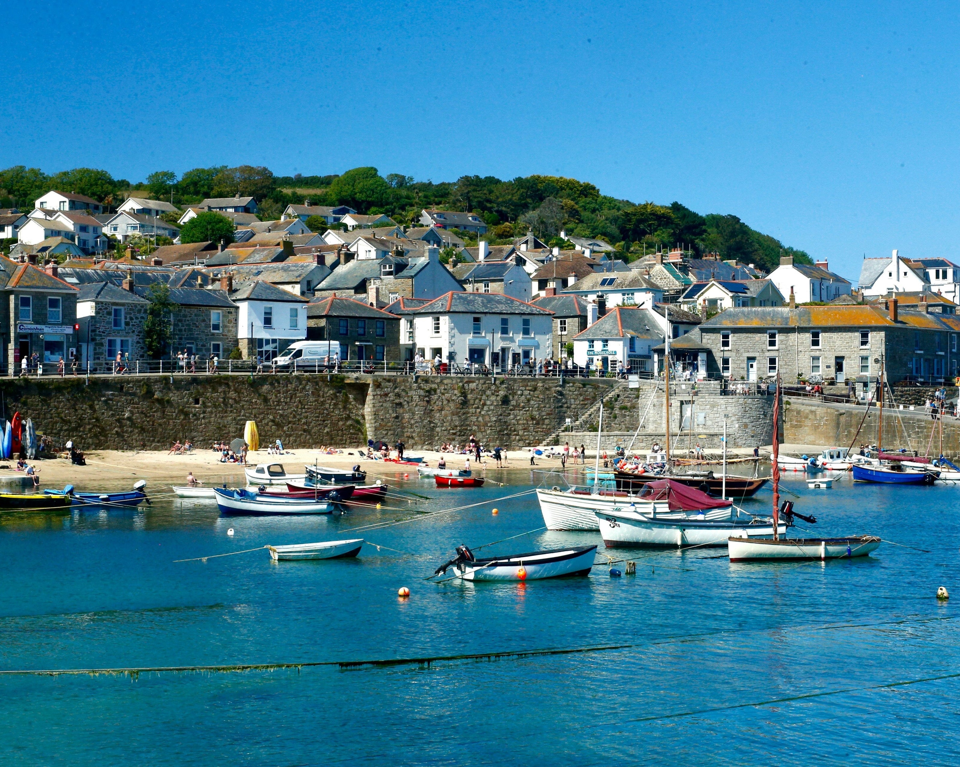 Mousehole harbour conrwall