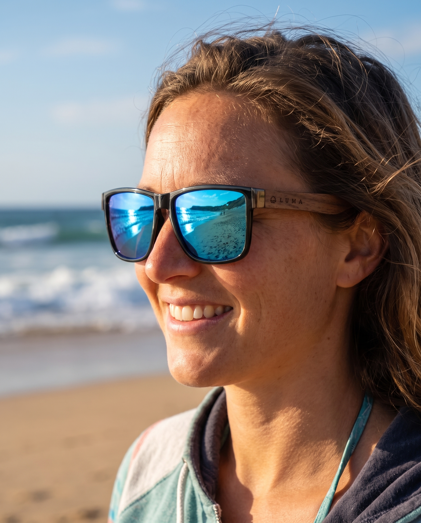Luma Sunglasses - Fistral - Blue