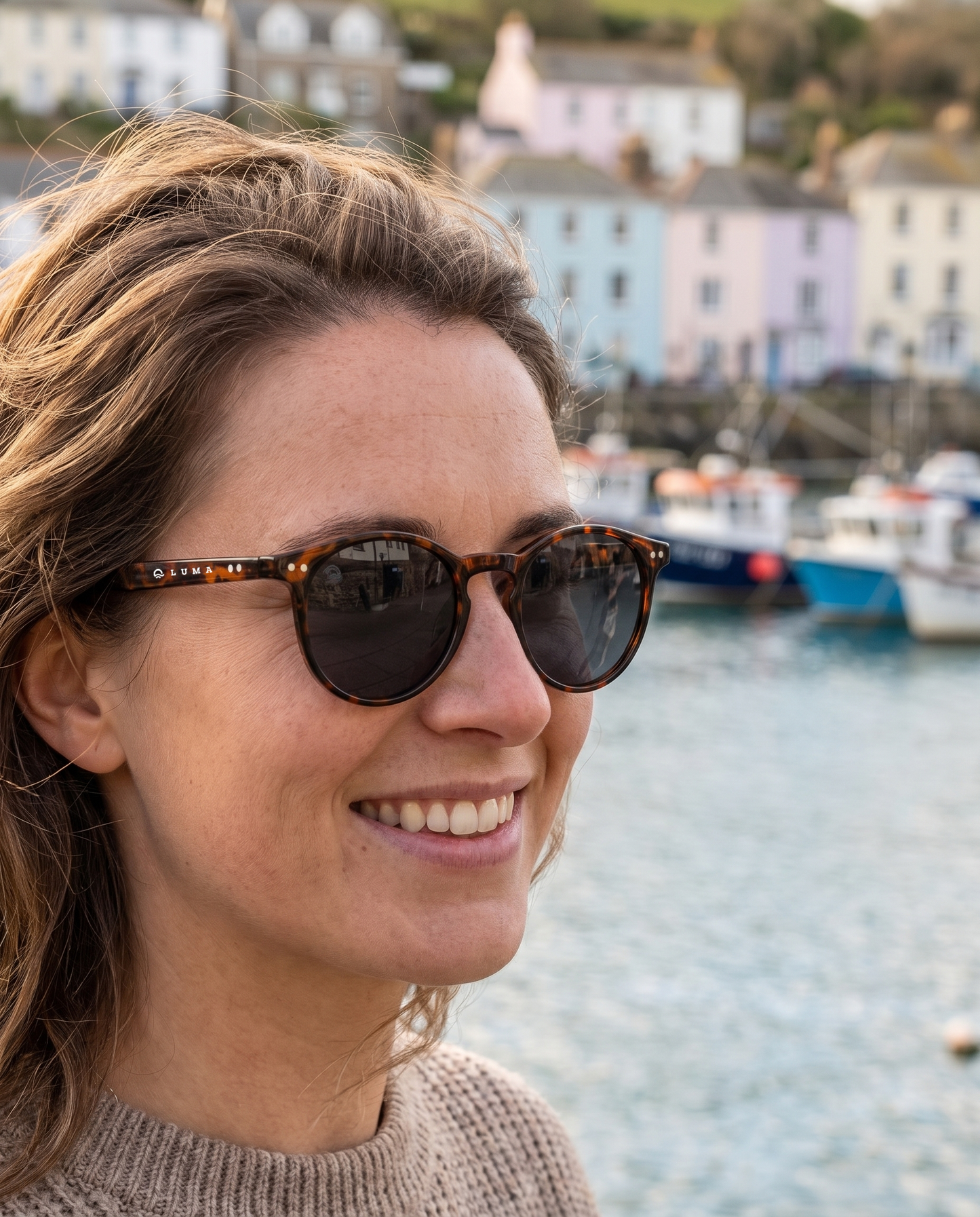 Luma Sunglasses - Fowey - Tortoise